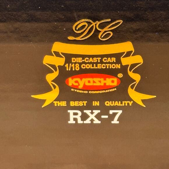 KYOSHO Mazda RX-7 LHD Red 1:18 1/18 Diecast Model No. 08001R NIB Japan - Picture 6 of 12
